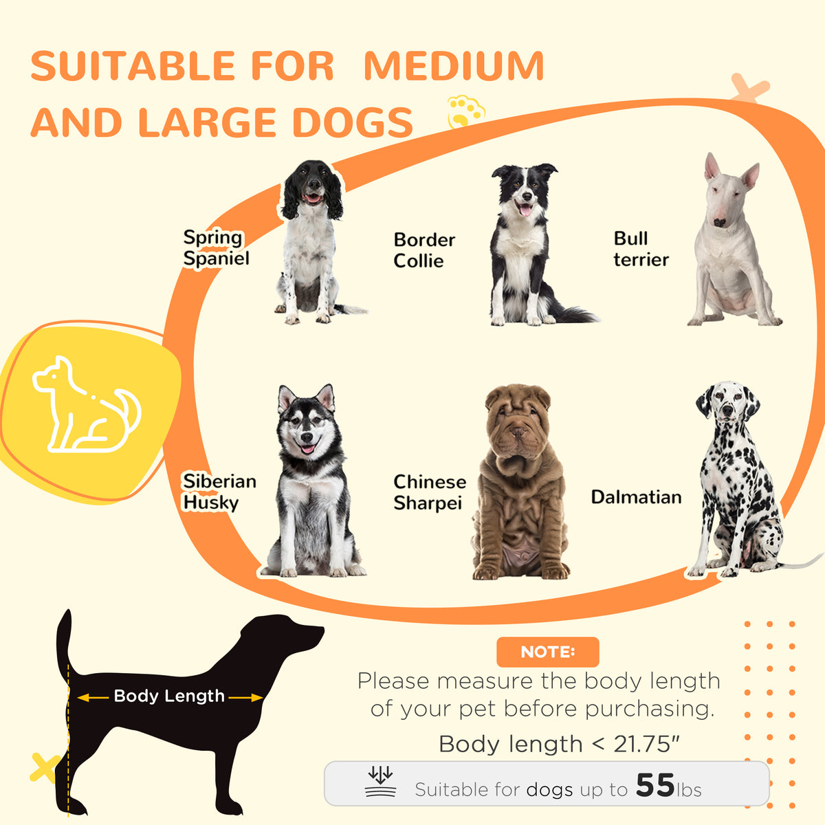 PawHut 2-In-1 Dog Crate Table w/ Double Doors and Storage, Dog Cage for Medium and Large-sized Dogs, Walnut and White | Aosom.com