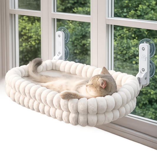 Window-Mounted Cat Seat