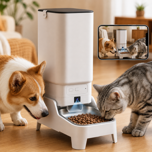 Automatic Pet Feeder with Camera