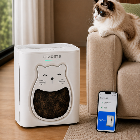 Pet Hair Air Purifier - White